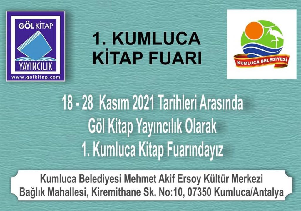 GÖL KİTAP YAYINCILIK ANTALYA KUMLUCA KİTAP FUARINDA
