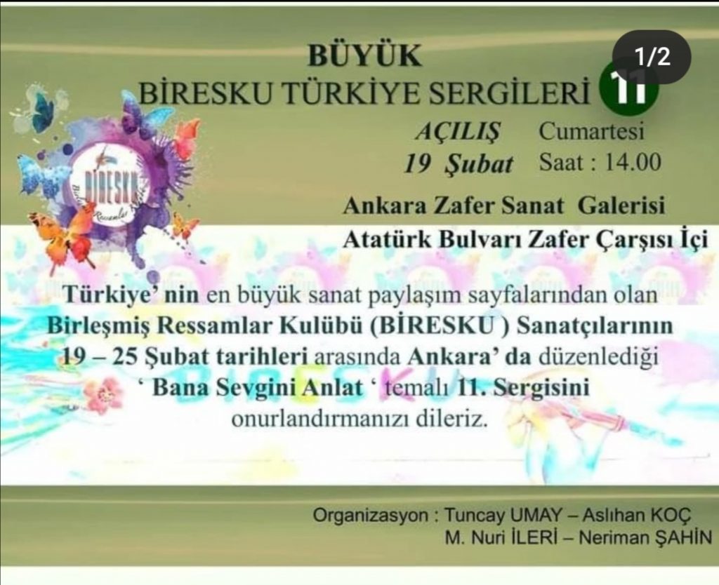 Büyük BİREKSU Türkiye Resim Sergileri Açılışı 11
