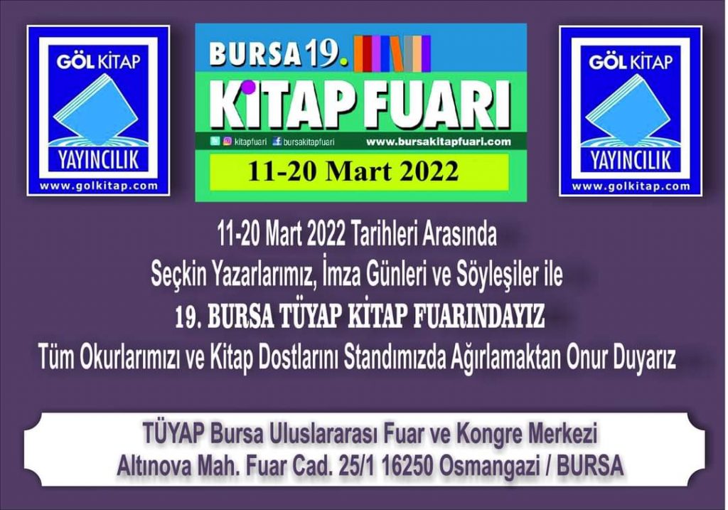 Göl Kitap Yayıncılık Bursa 19. Kitap Fuarında