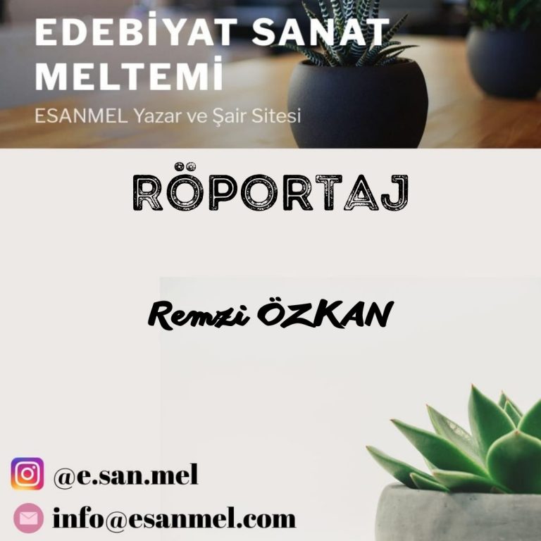 Yazar Remzi ÖZKAN Röportajı