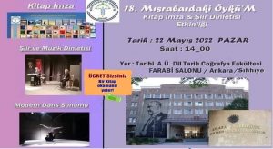 Farabi’de Şiir&Müzik Şöleni Mısralardaki Öykü’m Organizasyonu