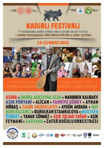 1. Kadirli Uluslararası Türk Dünyası Kültür ve Sanat Festivali