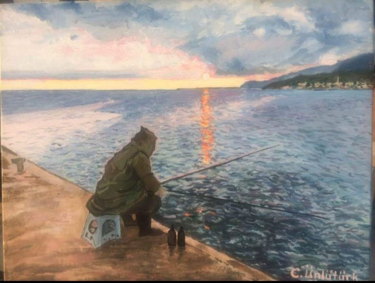 Ressam Cengizhan Ünlütürk