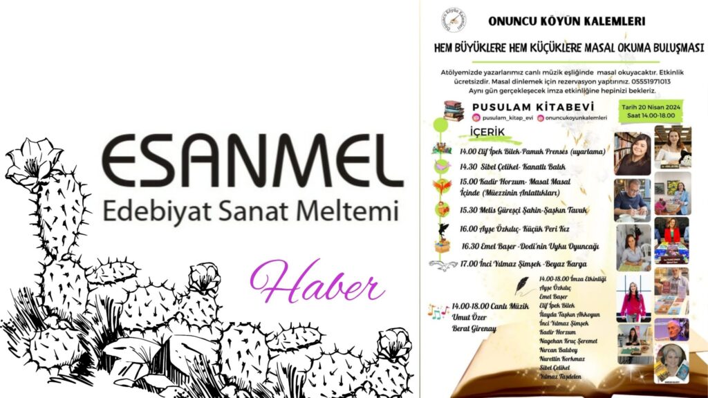 YAZARLARDAN MASAL ETKİNLİĞİ