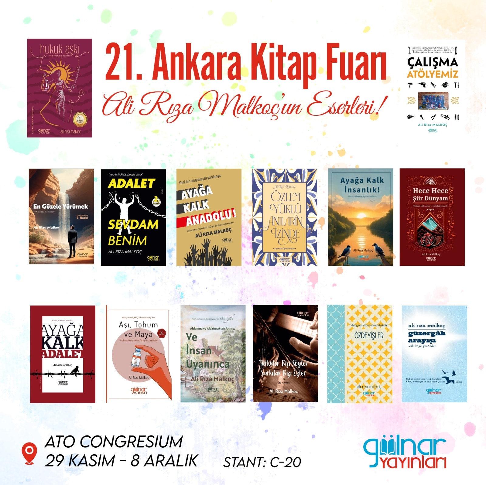 21. Ankara Kitap Fuarı | Edebiyat Sanat Meltemi