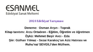 2024 Edebiyat Sanat Meltemi Yarışması Sonuçları!