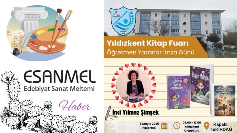 Ödüllü Yazar İnci Yılmaz Şimşek Kapaklı Yıldızkent Ortaokulu’nda Öğrencilerle Buluşuyor