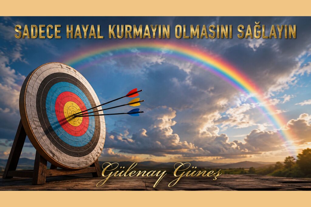 SADECE HAYAL KURMAYIN, OLMASINI SAĞLAYIN