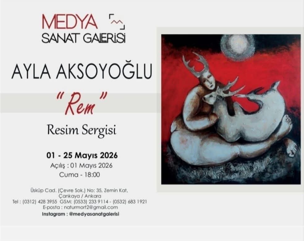Medya Sanat Galerisi * Ayla AKSOYOĞLU Sergisi