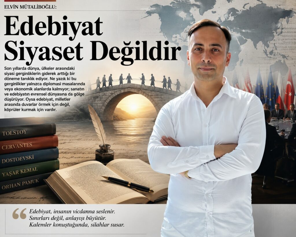 Edebiyat Siyaset Değildir