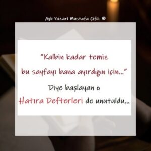 HATIRA DEFTERLERİ