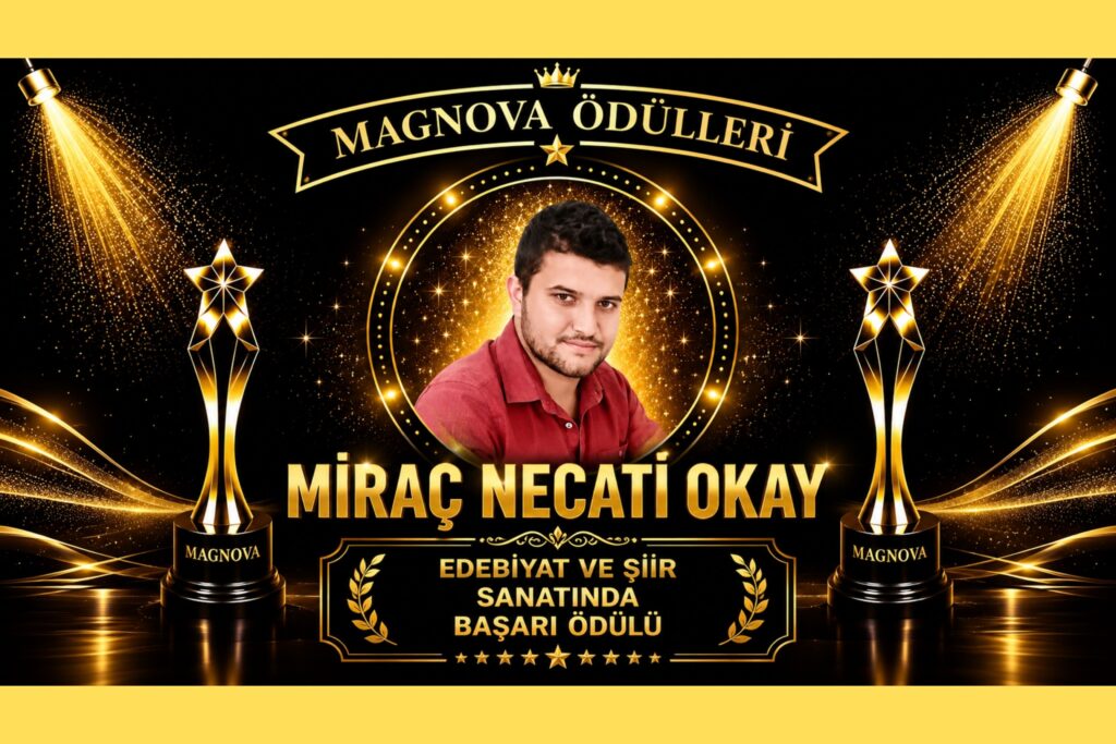 Miraç Necati Okay’a “Edebiyat ve Şiir Sanatında Başarı Ödülü”