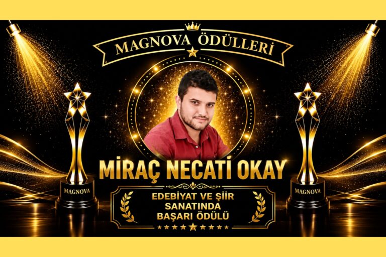 Miraç Necati Okay’a “Edebiyat ve Şiir Sanatında Başarı Ödülü”