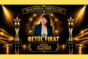 Betül Fırat’a Magnova’dan “Müzikte Söz Yazarlığı Başarı Ödülü”