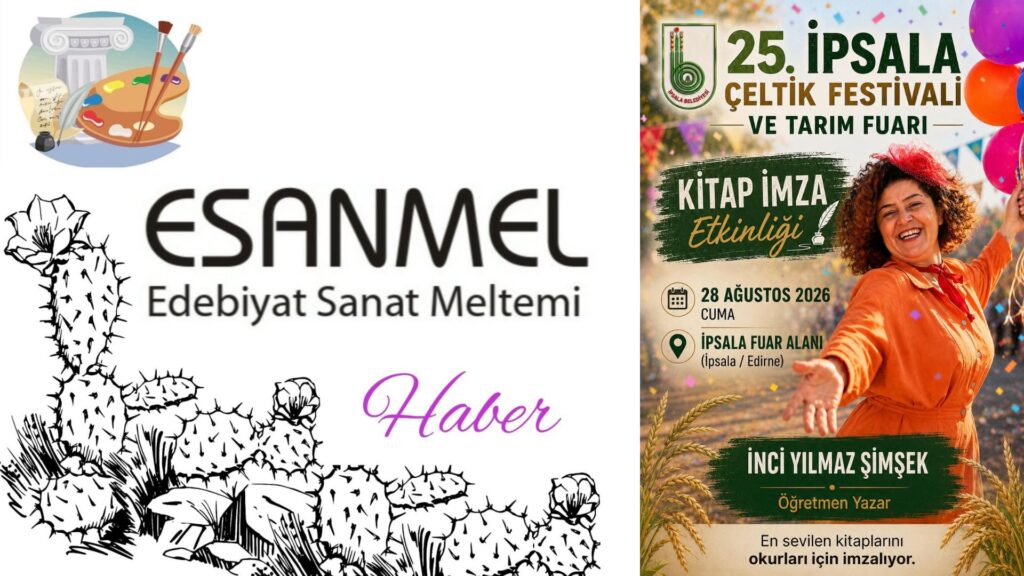 İPSALA ÇELTİK FESTİVALİ’NDE EDEBİYAT BULUŞMASI