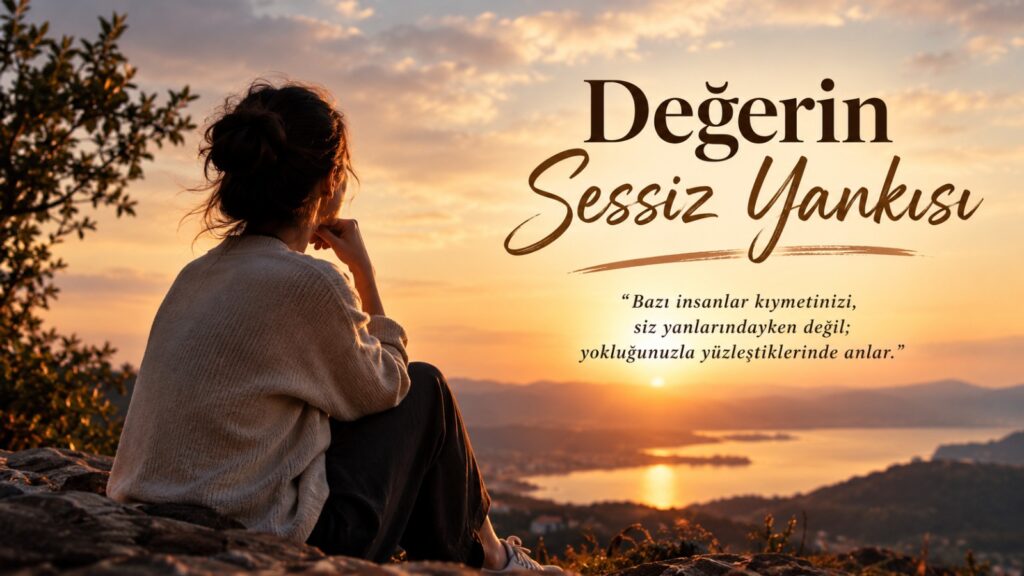 DEĞERİN SESSİZ YANKISI